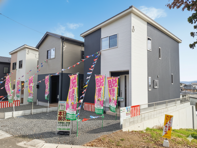 ZEH水準｜角地｜ダブルWIC】(熊本市東区)熊本インターチェンジそば※約